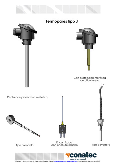 TThermocouple J head