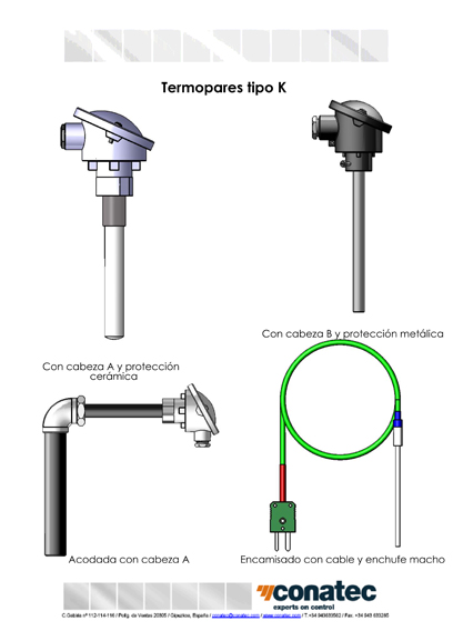 Thermocouple K tte